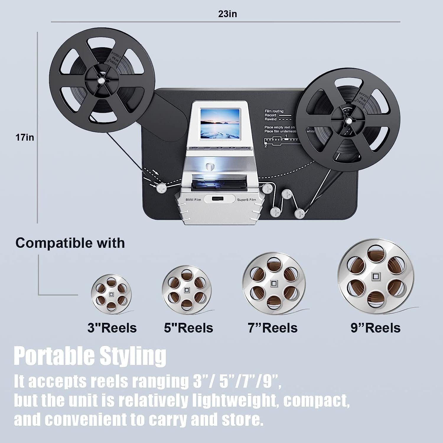 Super 8 filmscanner, converts film naar digitale video (3